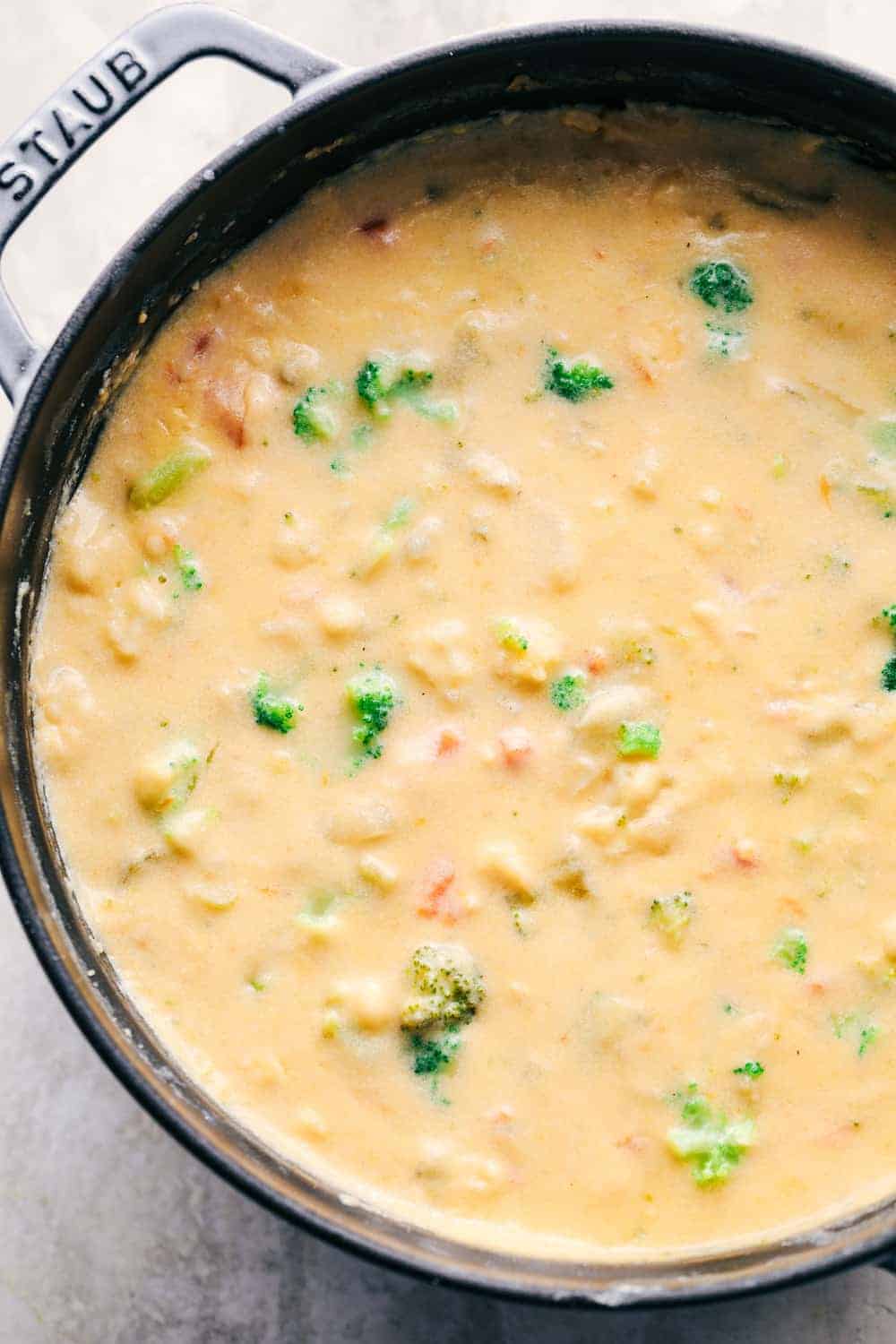 Unlock Amazing Flavor in Your Cheesy Veggie Soup